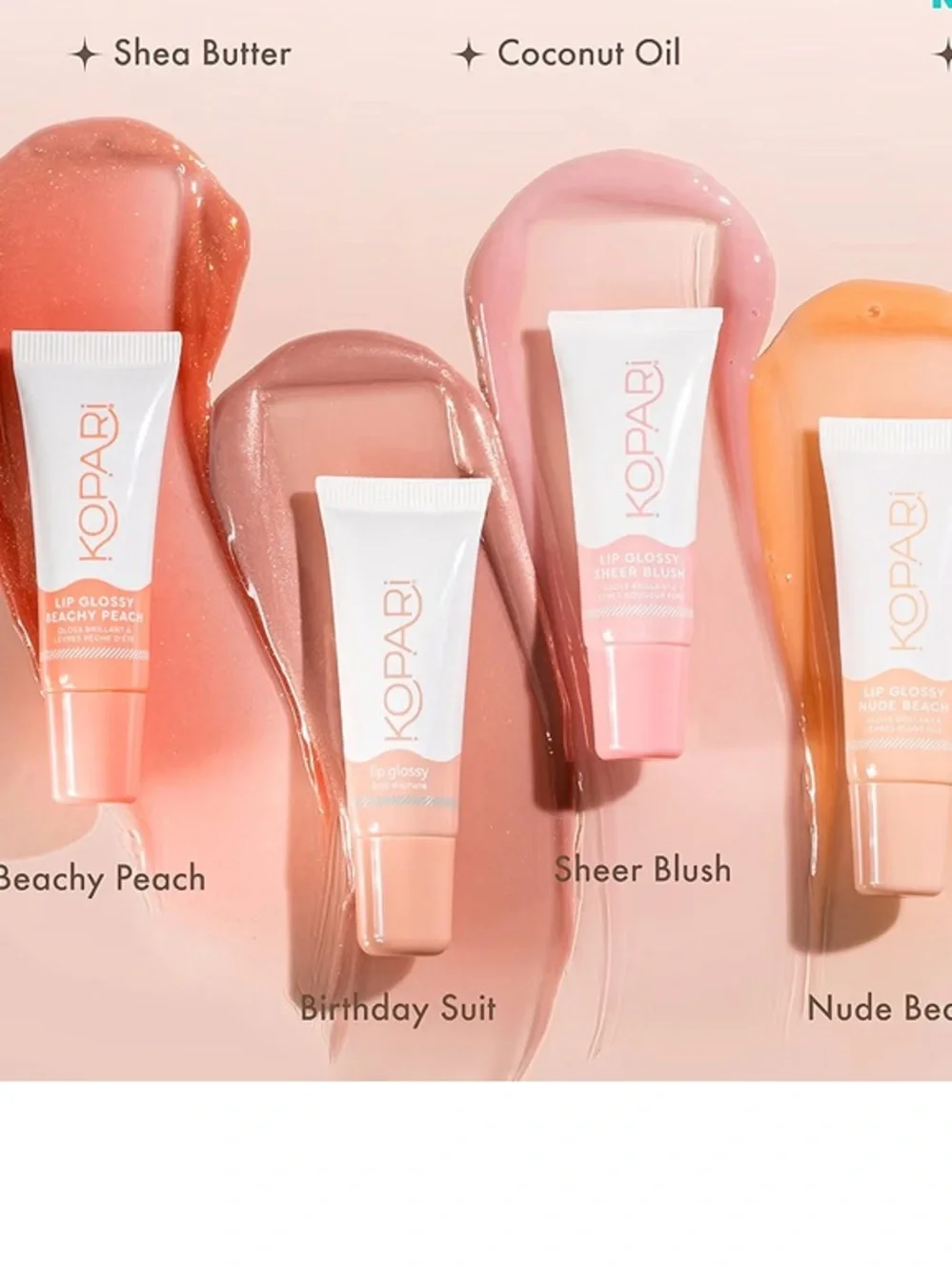 Kopari Lip Kit Trio – Birthday Suit, Pink Haze  & Sunset Kiss New FullSz